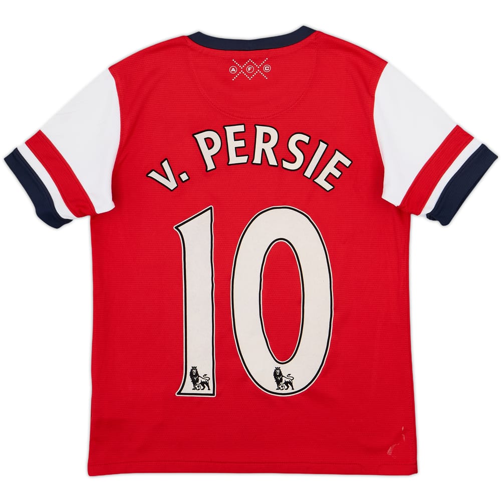 2012-14 Arsenal Home Shirt v.Persie #10 - 6/10 - (M.Boys)