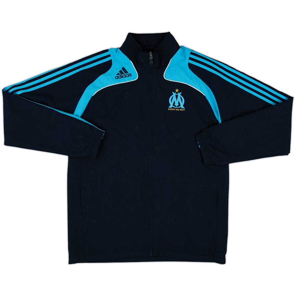 2008-09 Olympique Marseille adidas Track Jacket - 7/10 - (M)
