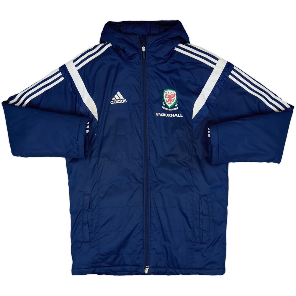 2013-15 Wales adidas Padded Bench Coat - 5/10 - (M)