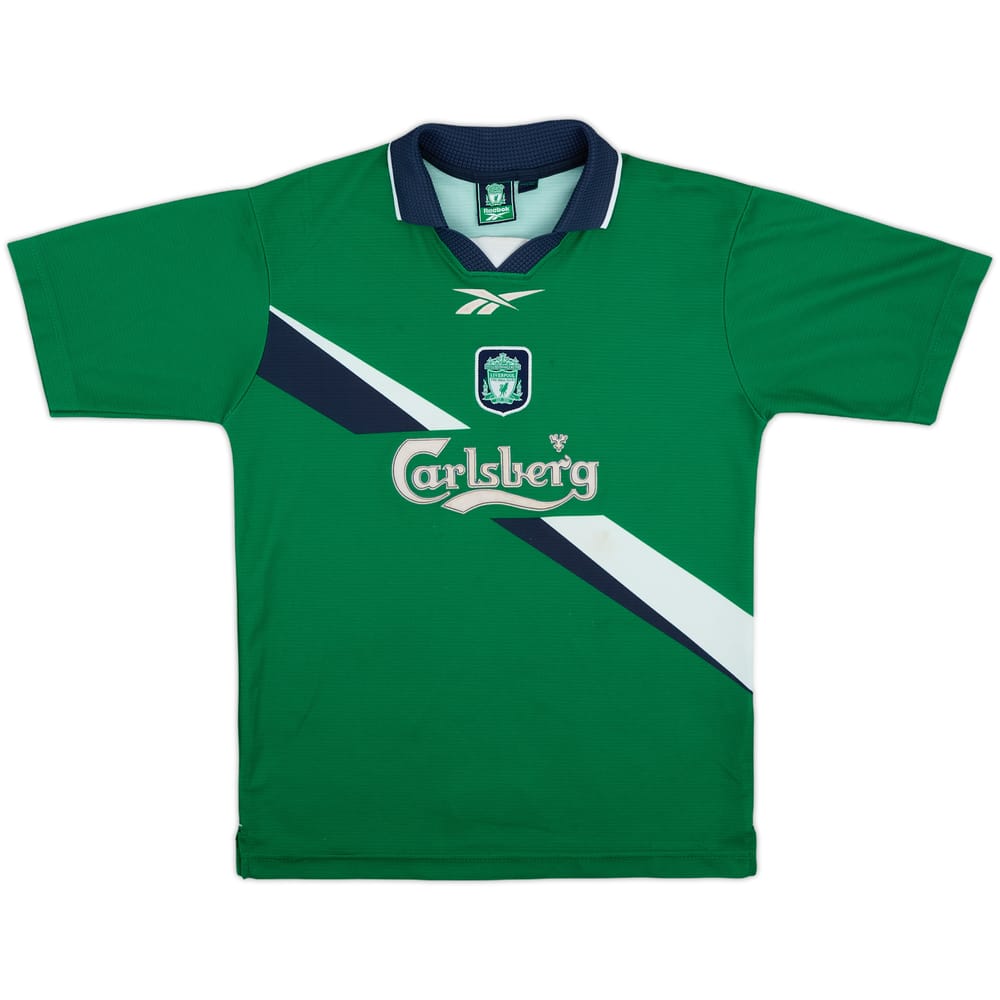 1999-00 Liverpool Away Shirt - 6/10 - (L.Boys)