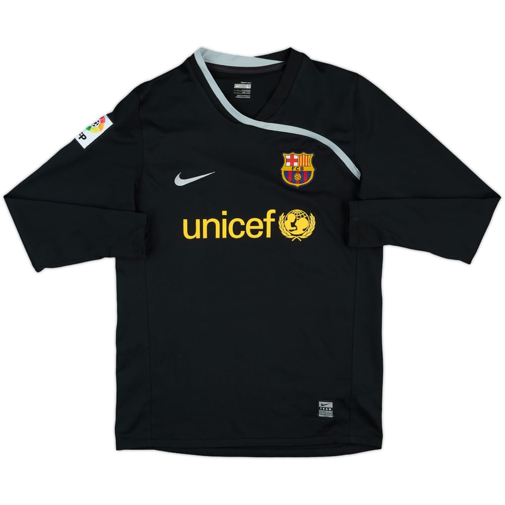 2008-09 Barcelona GK Shirt - 10/10 - (L.Boys)
