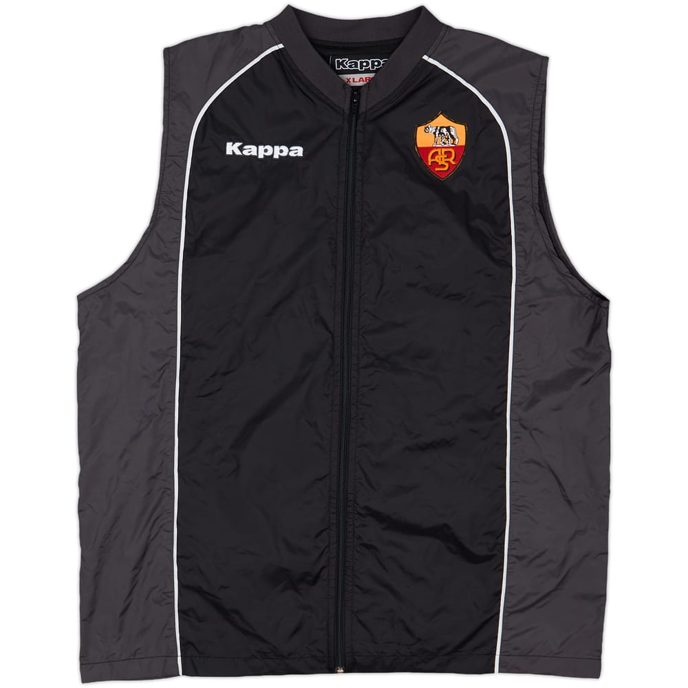 2007-08 Roma Kappa Gilet - 8/10 - (XL)