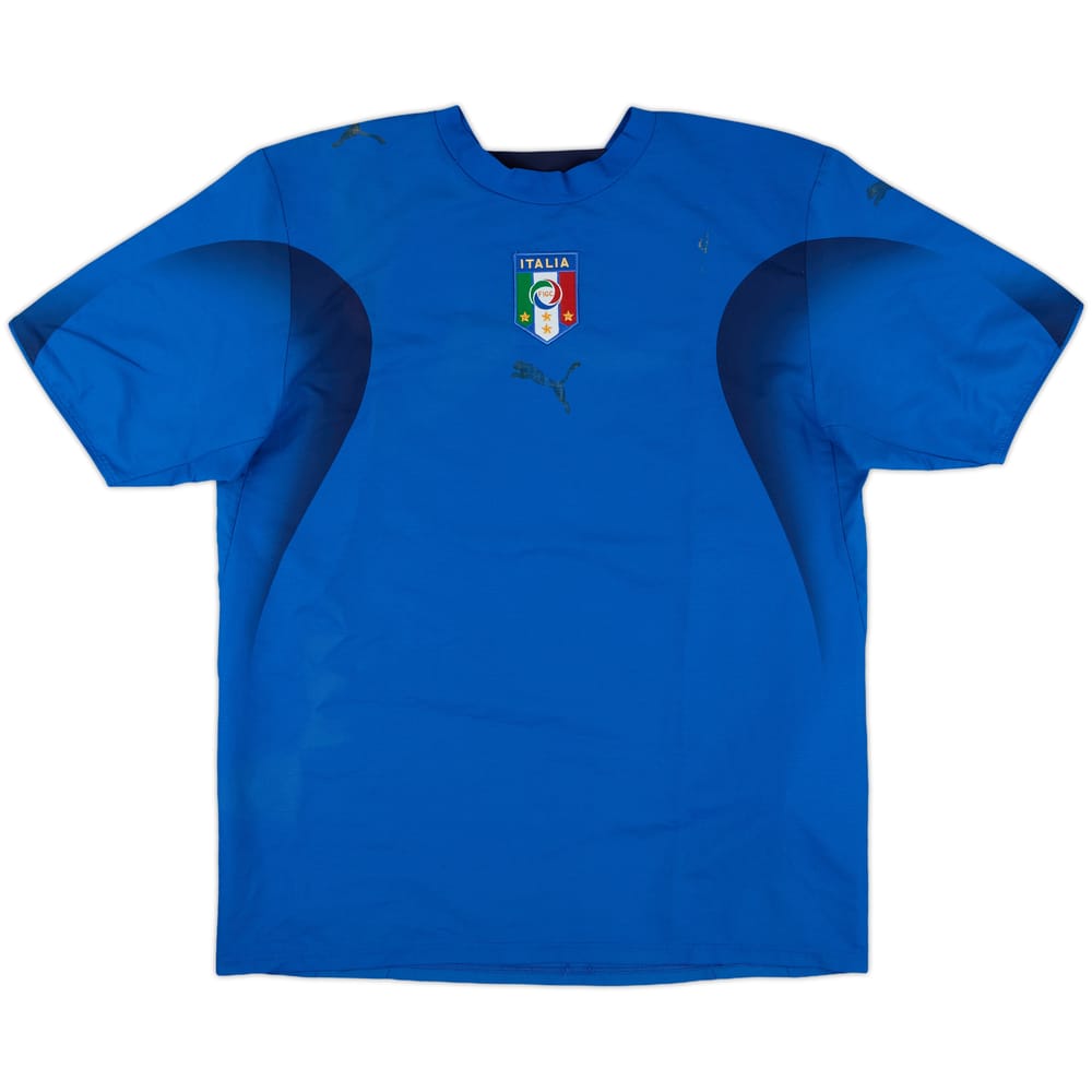 2006 Italy Home Shirt - 4/10 - (L)