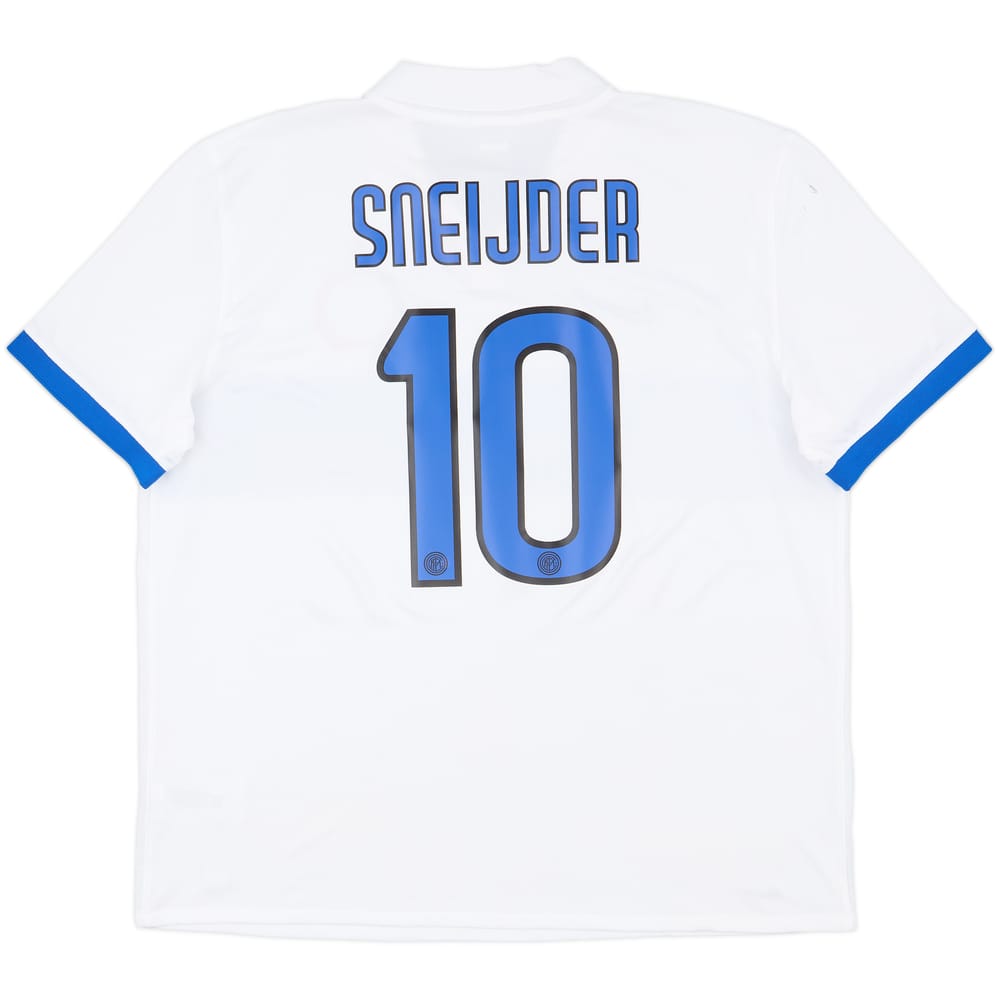 2009-10 Inter Milan Away Shirt Sneijder #10 - 9/10 - (XXL)