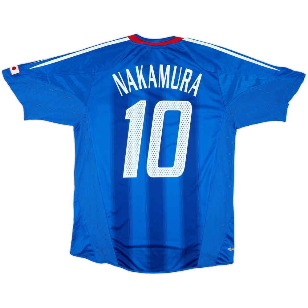 2004-06 Japan Home Shirt Nakamura #10 - 8/10 - (S)