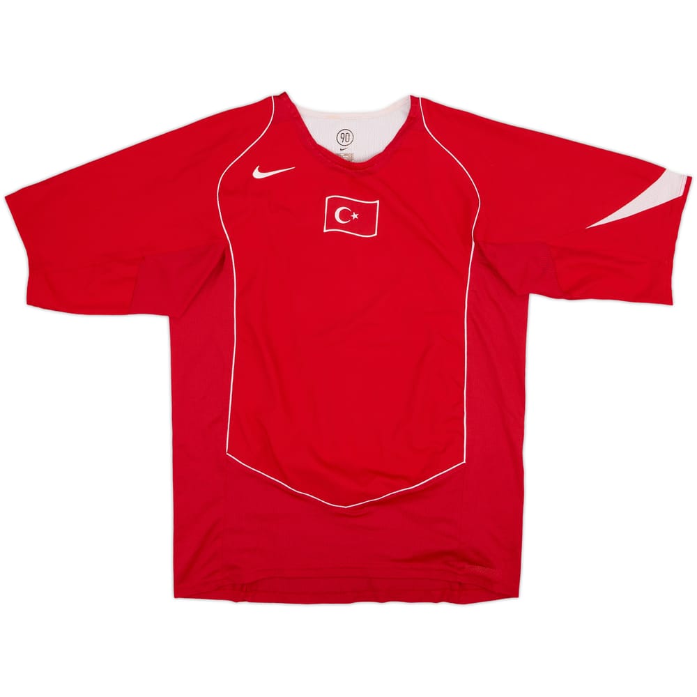 2004-06 Turkey Home Shirt - 9/10 - (L)