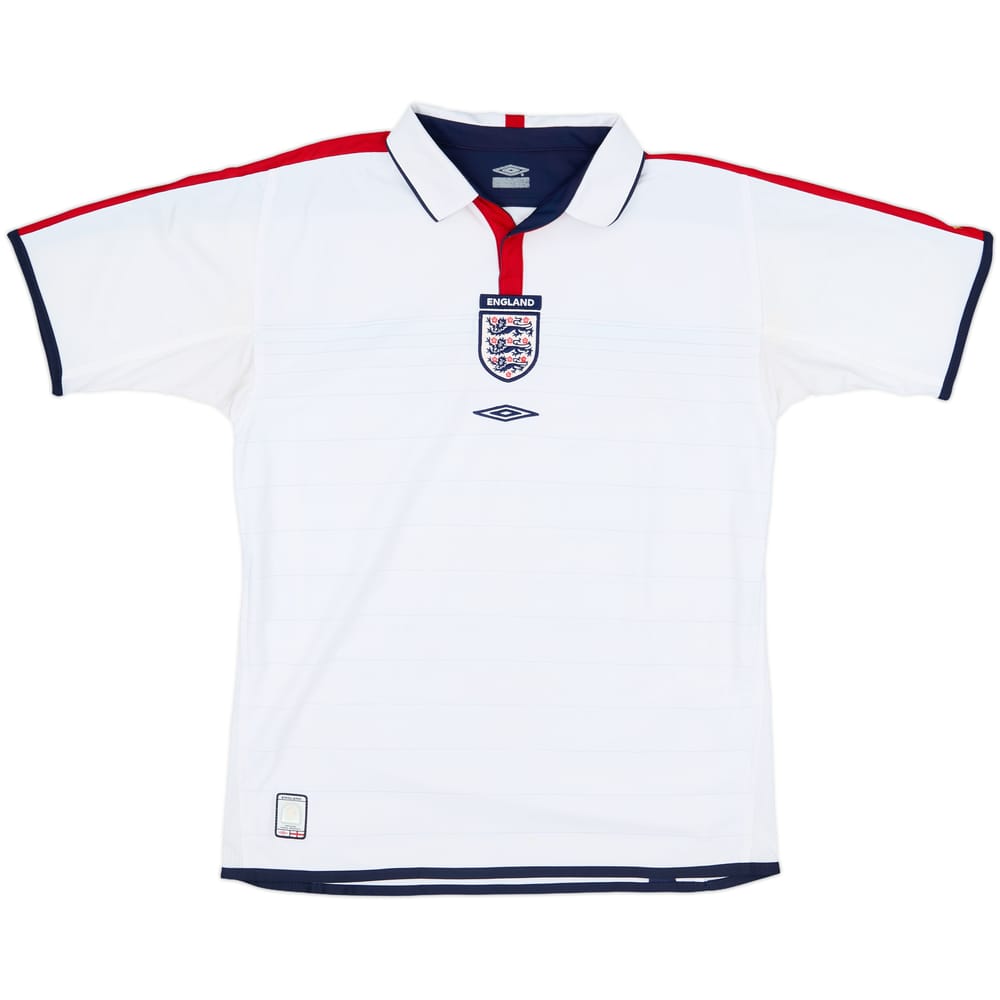 2003-05 England Home Shirt - 5/10 - (M)