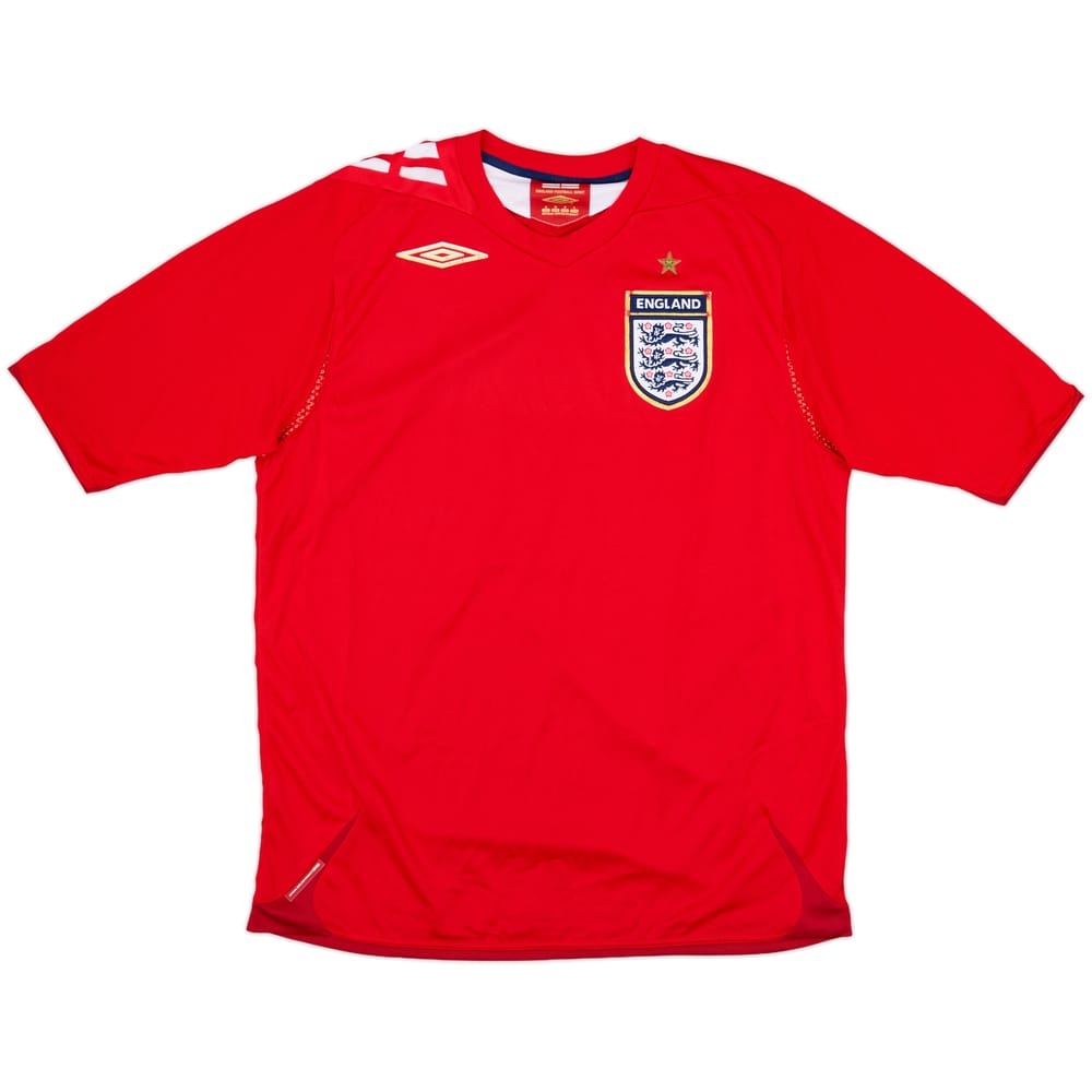 2006-08 England Away Shirt - 5/10 - (M)