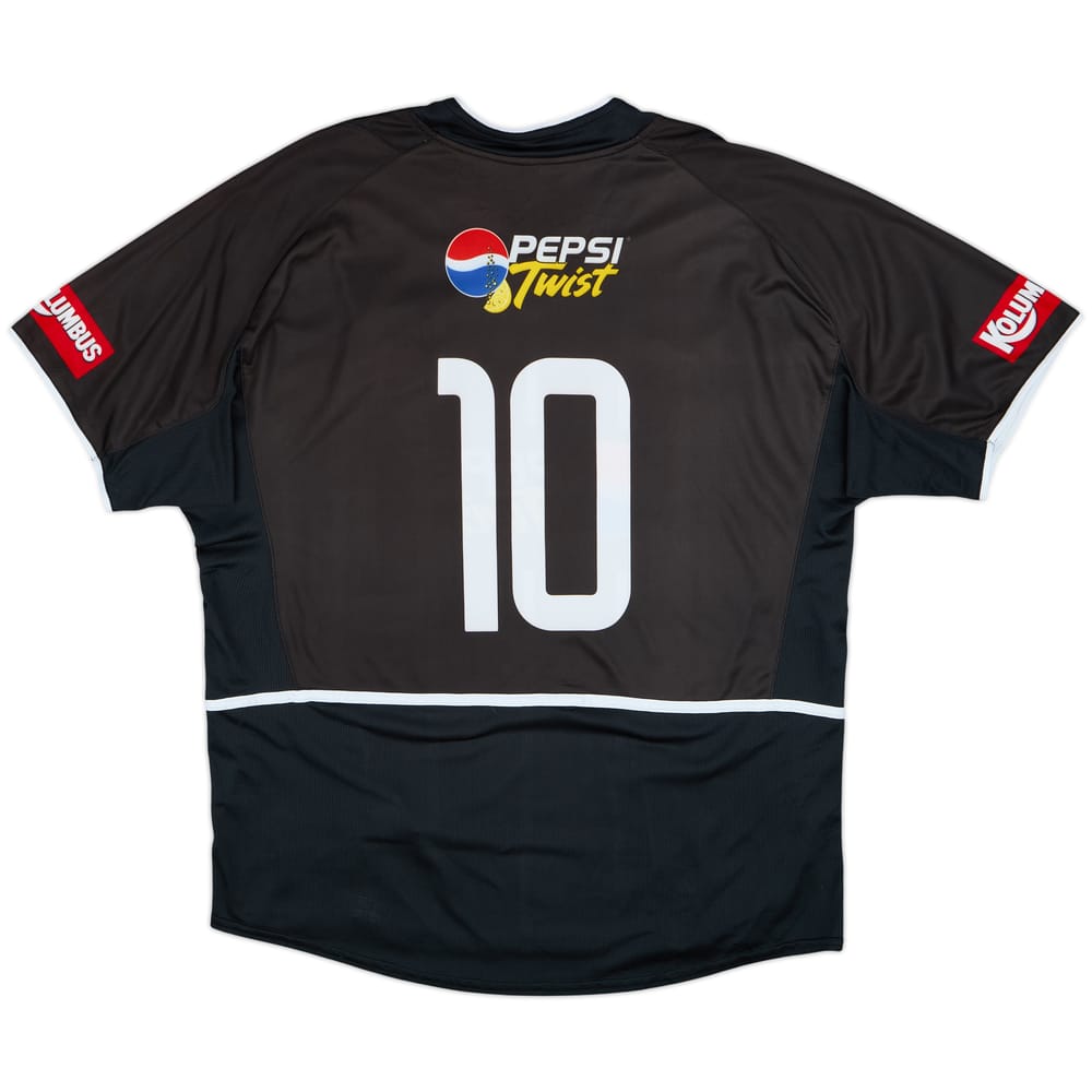 2003 Corinthians Away Shirt #10 - 8/10 - (XL)