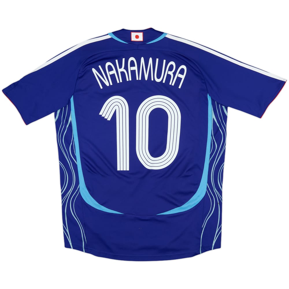 2006-08 Japan Home Shirt Nakamura #10 - 8/10 - (M)