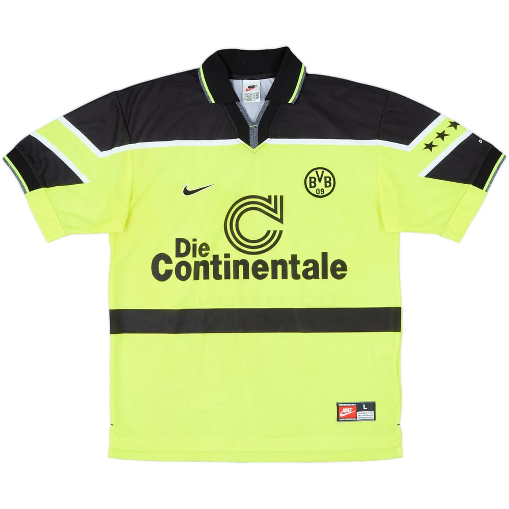 1997-98 Borussia Dortmund Home Shirt - 8/10 - (L)