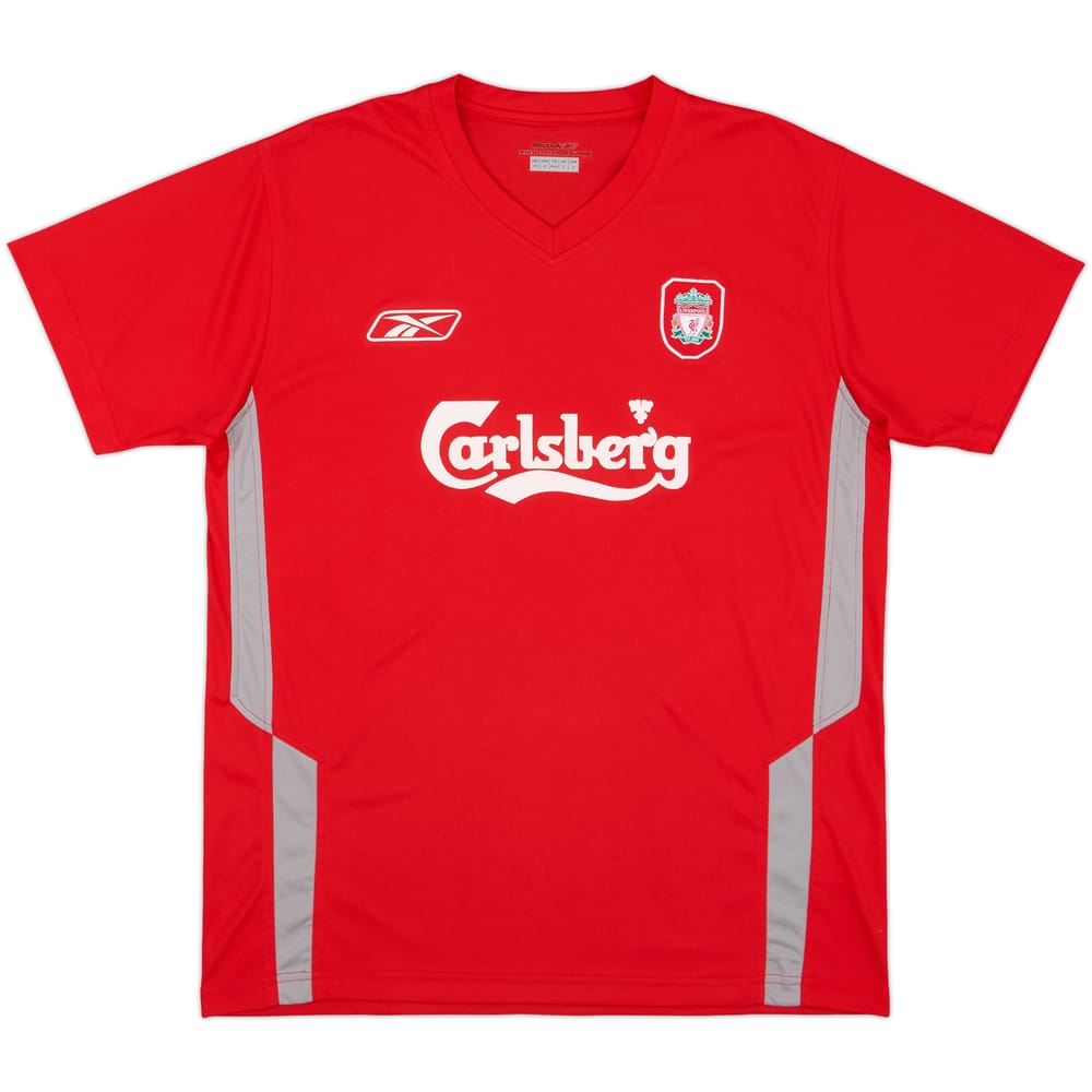 2004-05 Liverpool Reebok Training Shirt - 9/10 - (S)