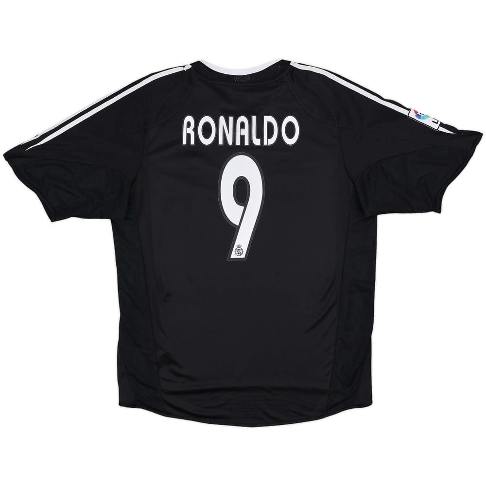 2004-05 Real Madrid Away Shirt Ronaldo #9 - 7/10 - (L)