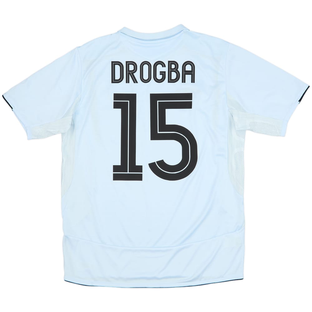 2005-06 Chelsea Away Shirt Drogba #15 - 7/10 - (M)