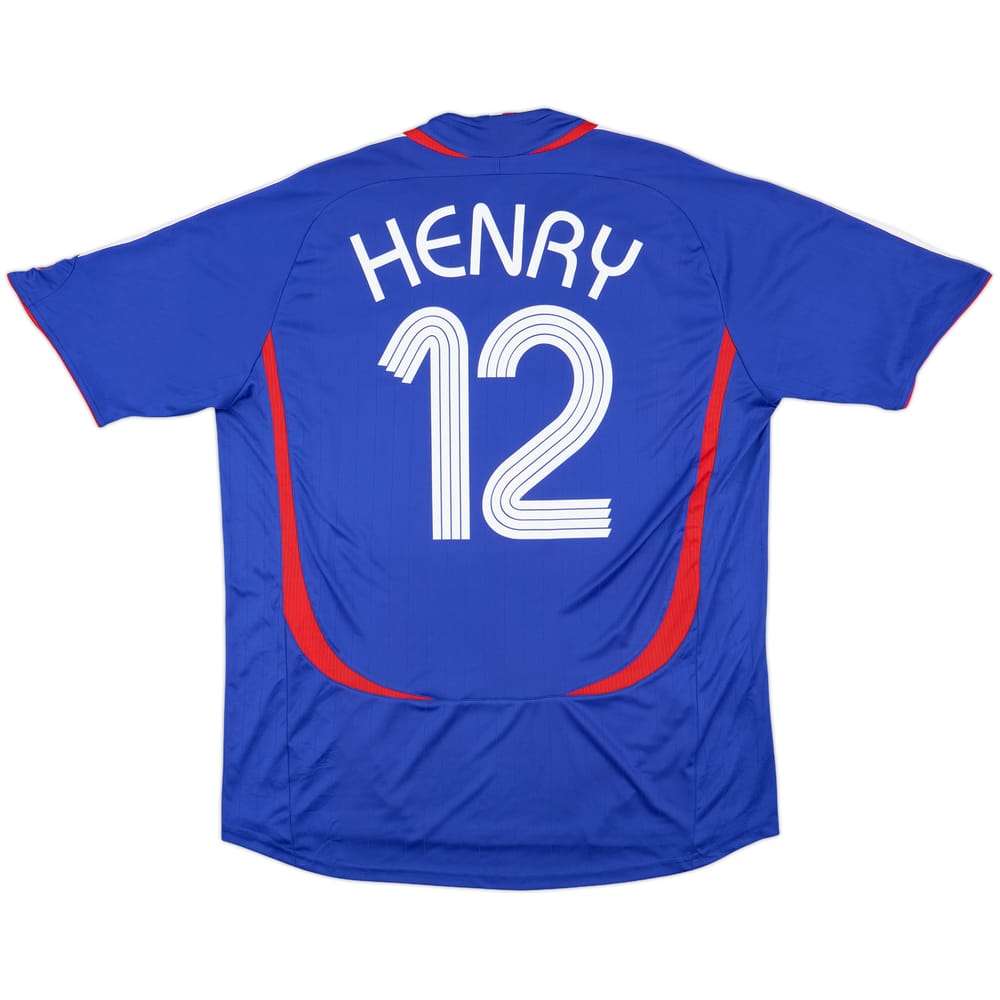 2006-07 France Home Shirt Henry #12 - 10/10 - (XL)