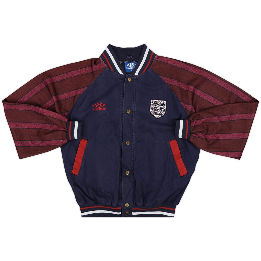 1994-96 England Umbro Bomber Jacket - 8/10 - (M)