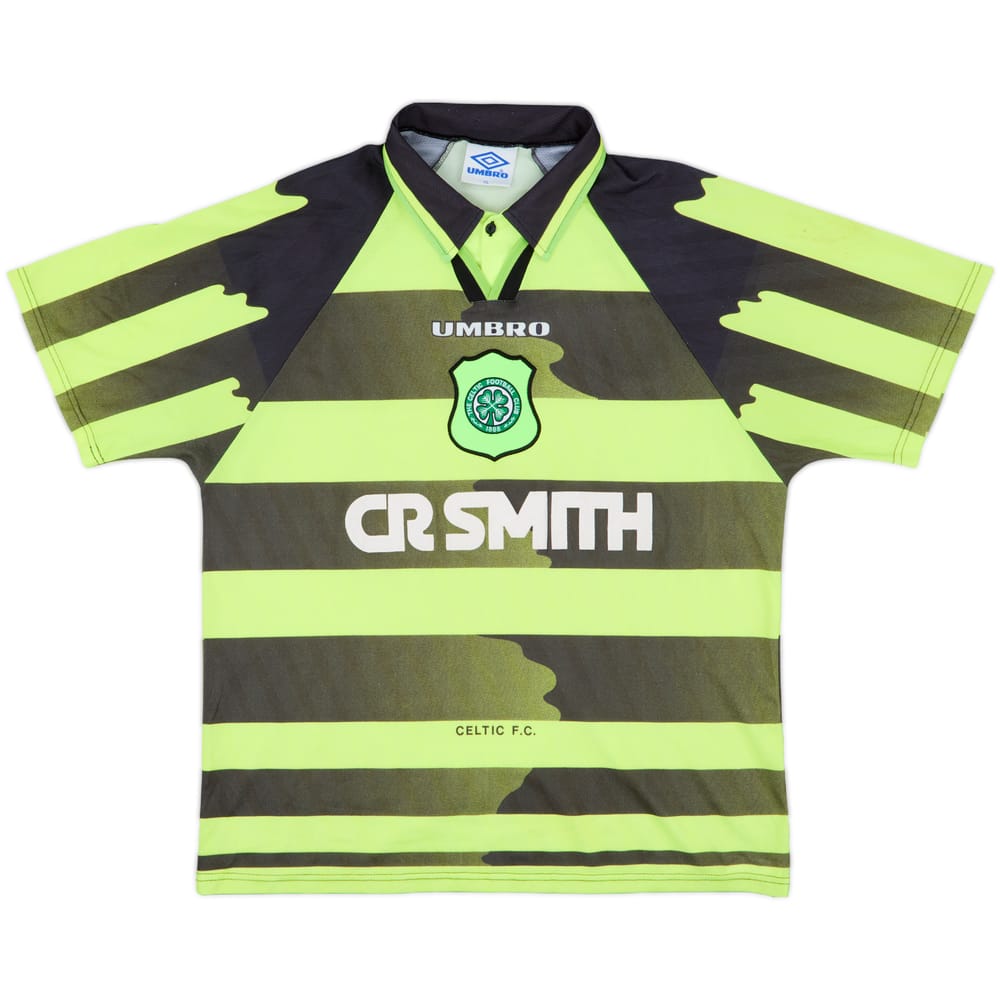 1996-97 Celtic Away Shirt - 9/10 - (XL)