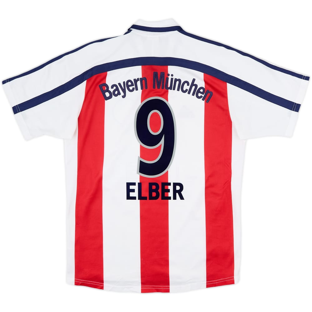 2000-01 Bayern Munich Away Shirt Elber #9 - 8/10 - (S)