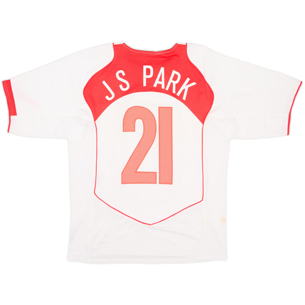 2004-06 South Korea Away Shirt J S Park #21 - 7/10 - (L)