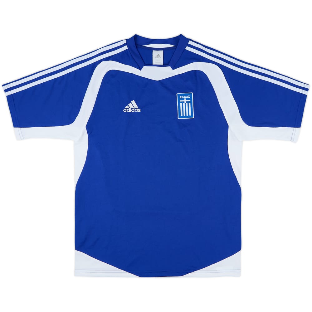2004-06 Greece Home Shirt - 9/10 - (S)