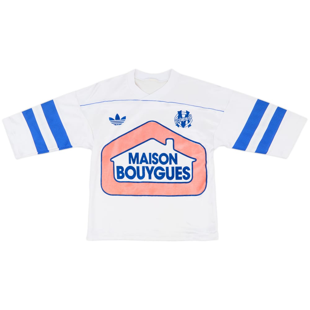 1986-87 Olympique Marseille Home Shirt - 7/10 - (M)