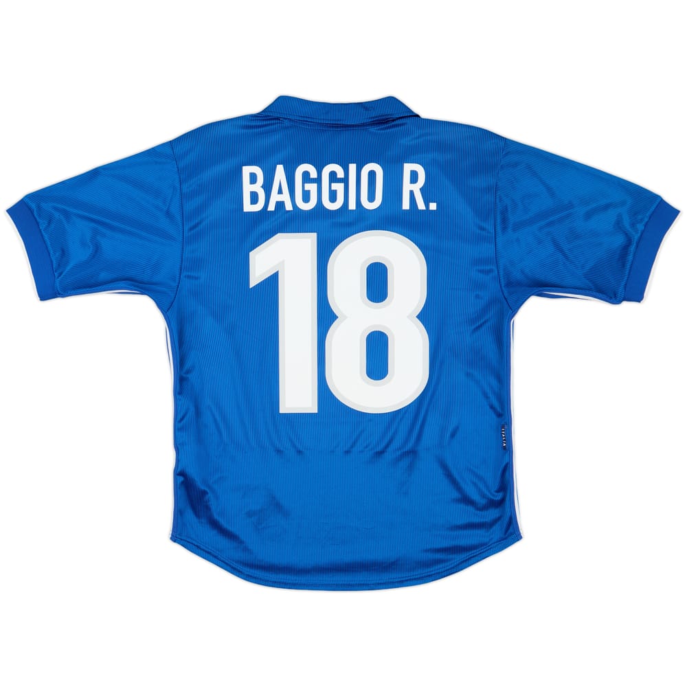 1997-98 Italy Home Shirt Baggio R. #18 - 8/10 - (M)