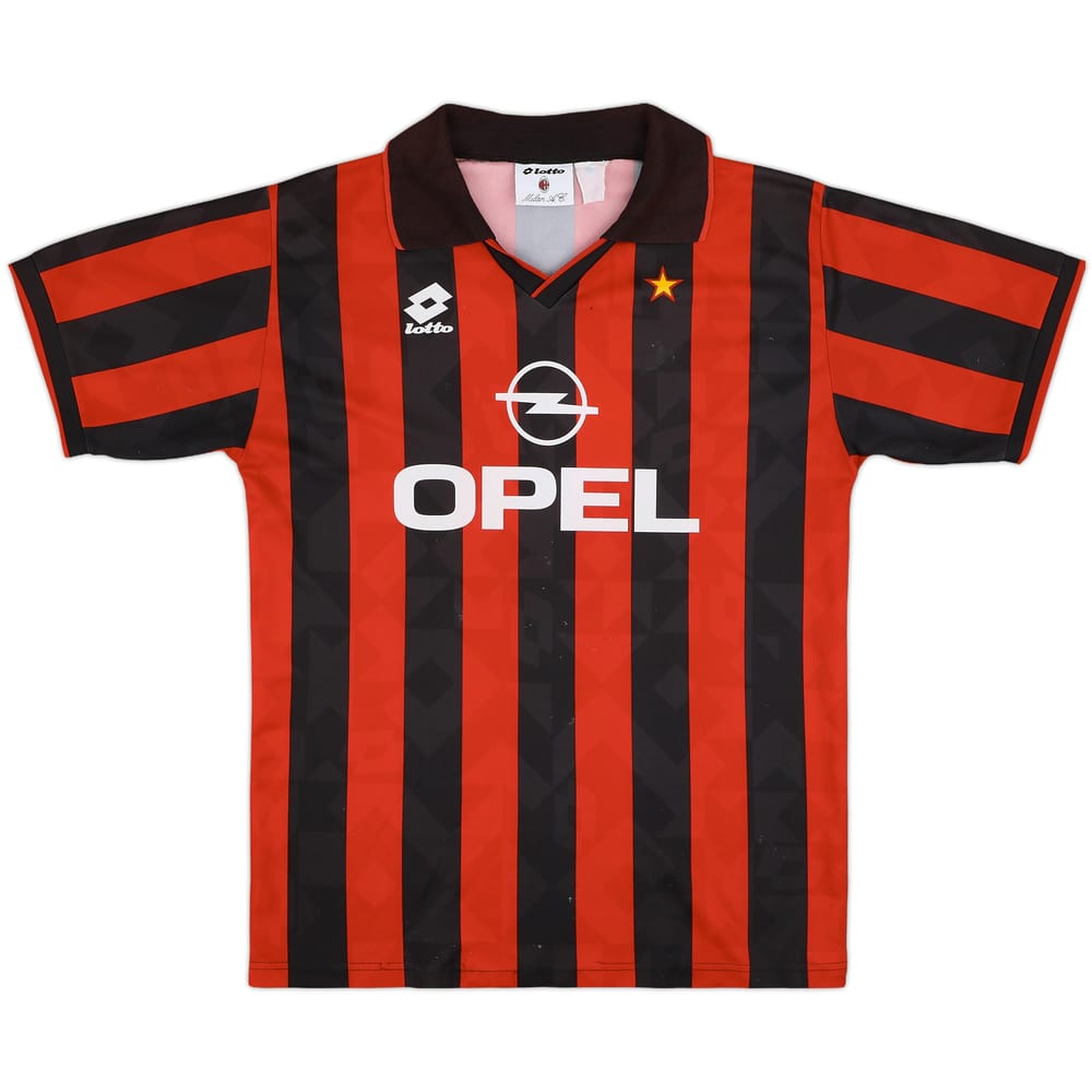 1995-96 AC Milan Home Shirt - 5/10 - (L)