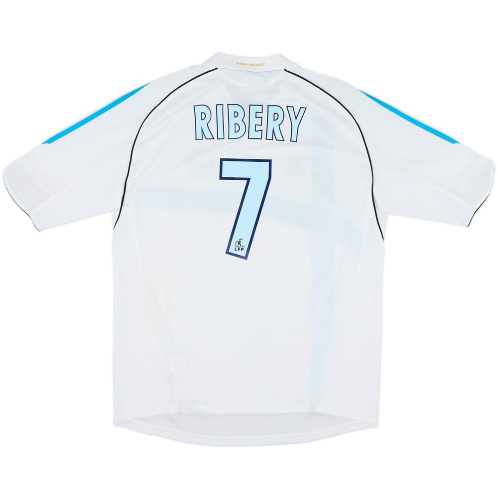 2005-06 Olympique Marseille Home Shirt Ribery #7 - 8/10 - (L)