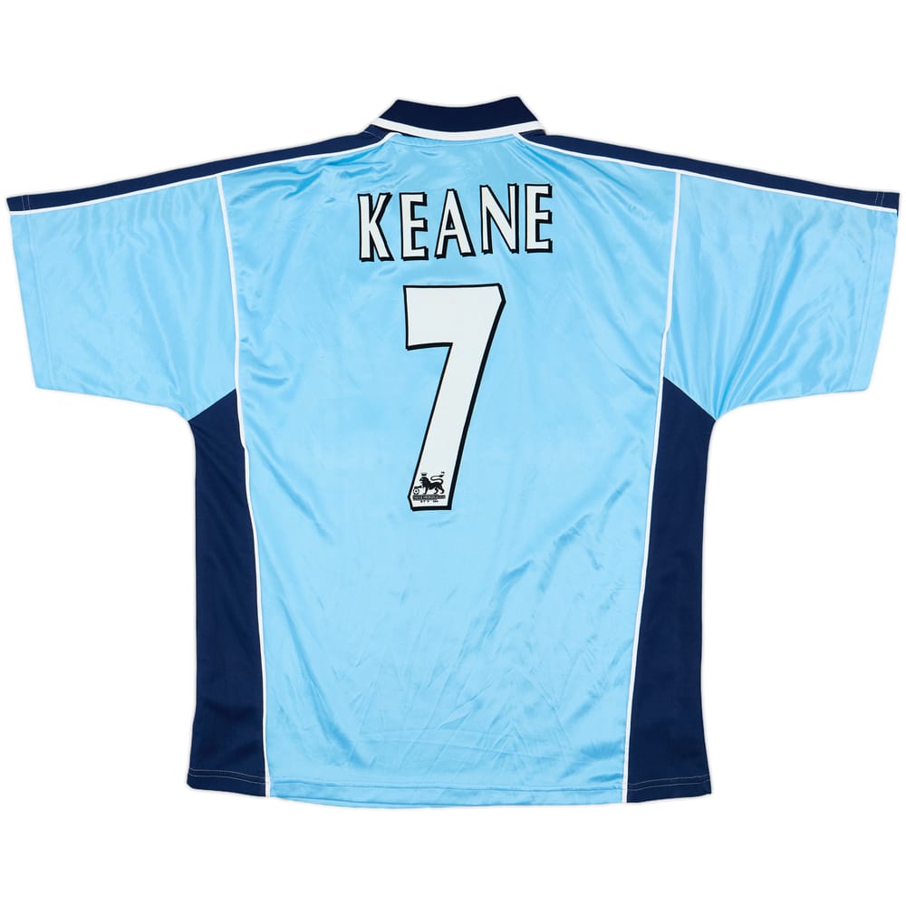 1999-00 Coventry Home Shirt Keane #7 - 9/10 - (L)