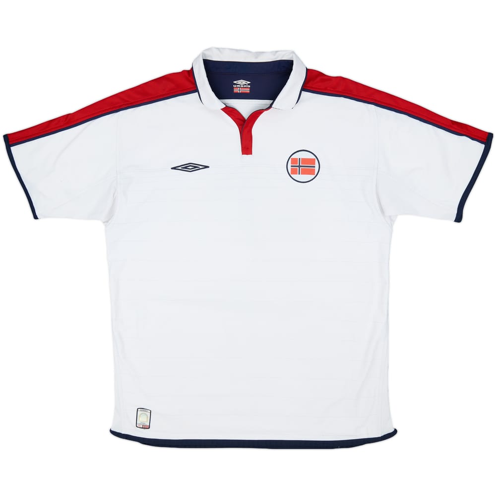 2002-04 Norway Away Shirt - 5/10 - (XL)