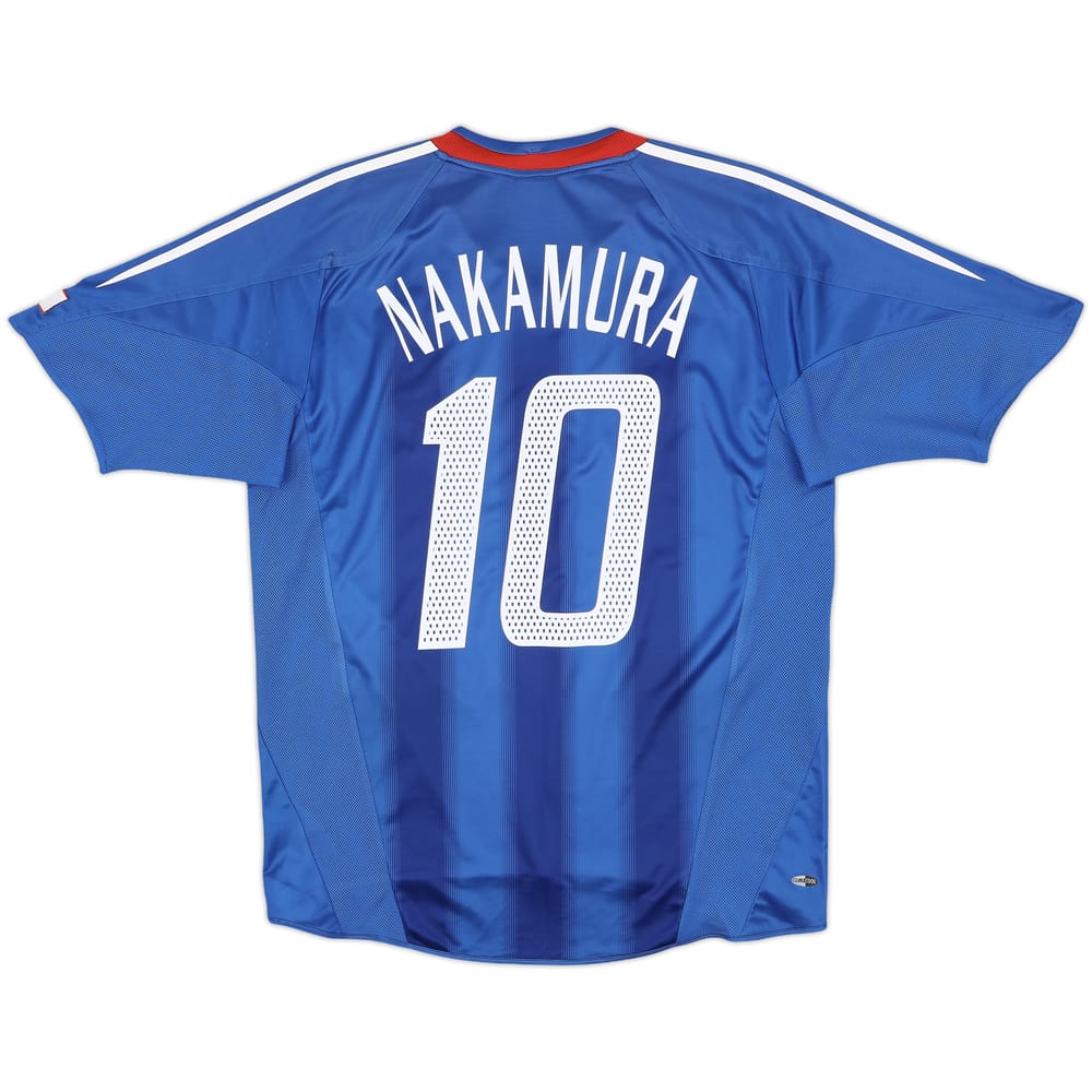 2004-06 Japan Home Shirt Nakamura #10 - 8/10 - (M)