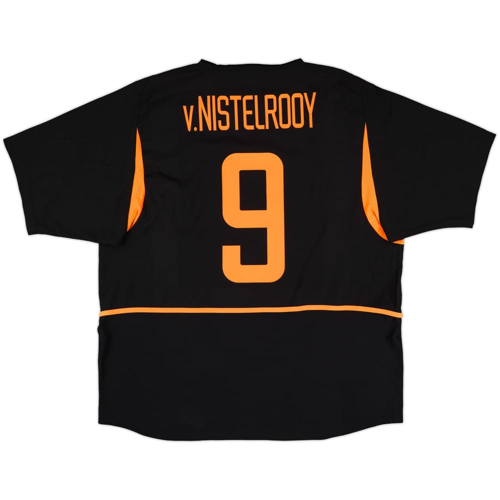 2002-04 Netherlands Away Shirt V.Nistelrooy #9 - 8/10 - (XL)