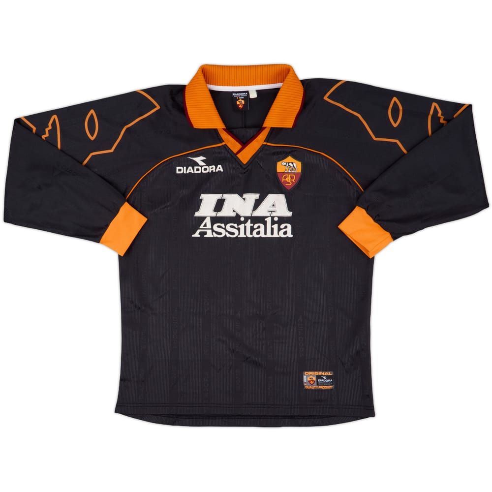 1999-00 Roma Third L/S Shirt - 6/10 - (L)