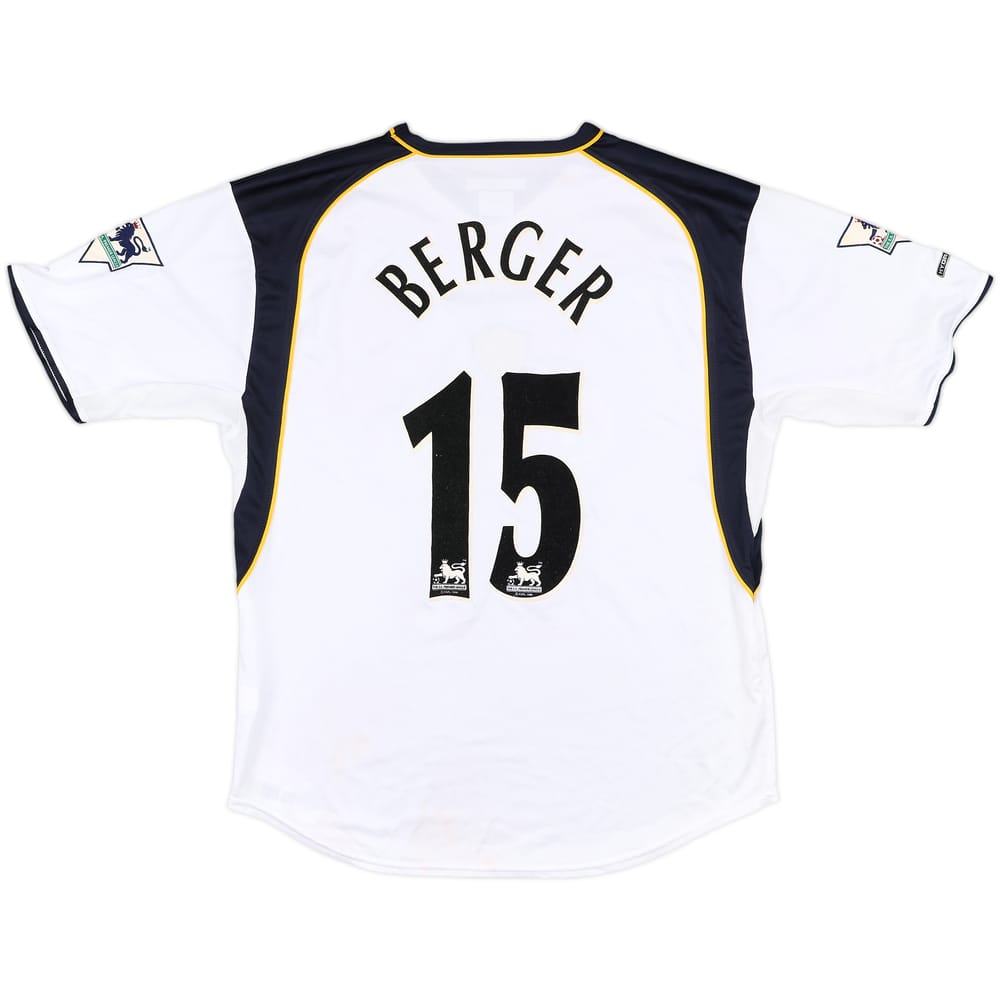 2001-03 Liverpool Away Shirt Berger #15 - 8/10 - (M)