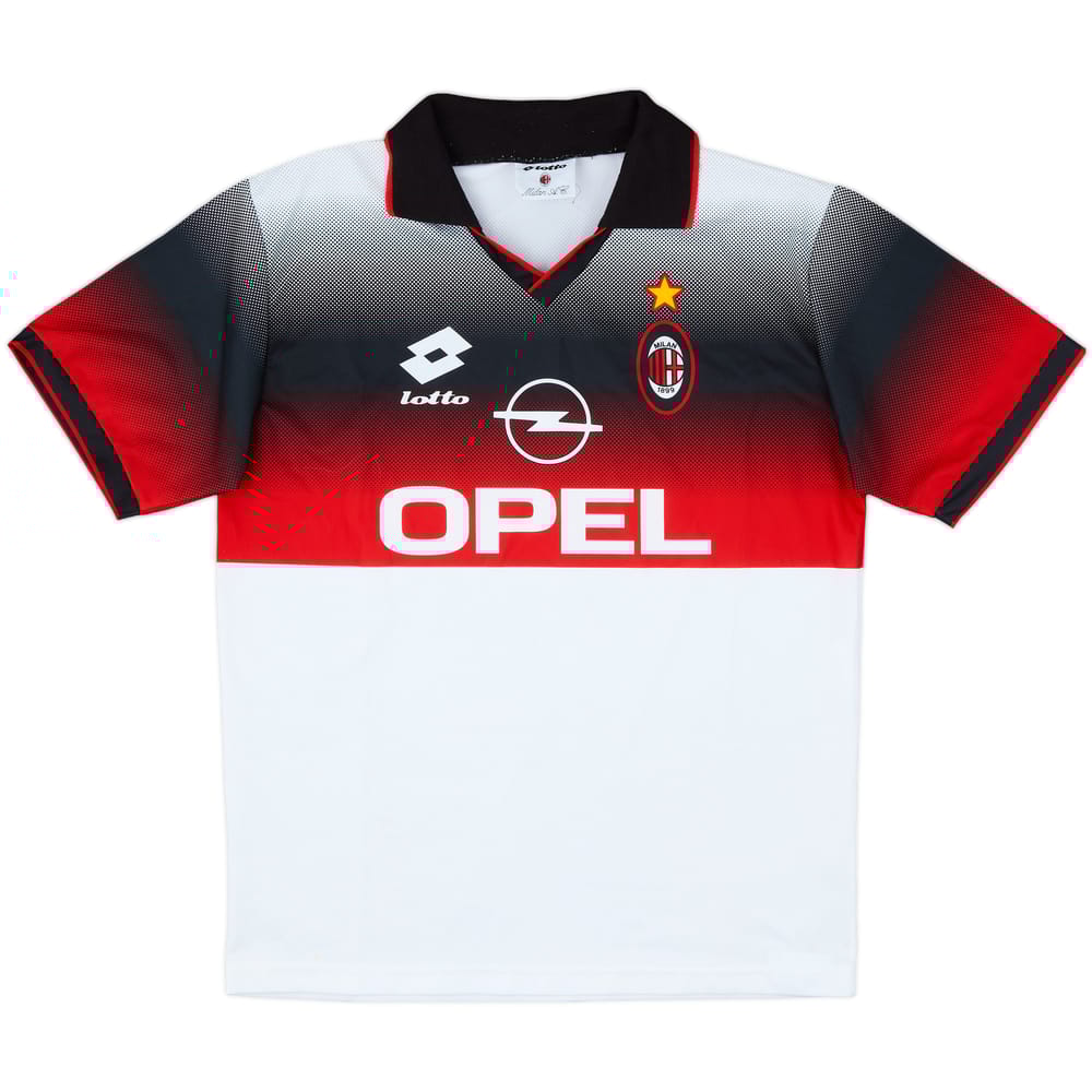 1995-96 AC Milan Lotto Training Shirt - 7/10 - (L)