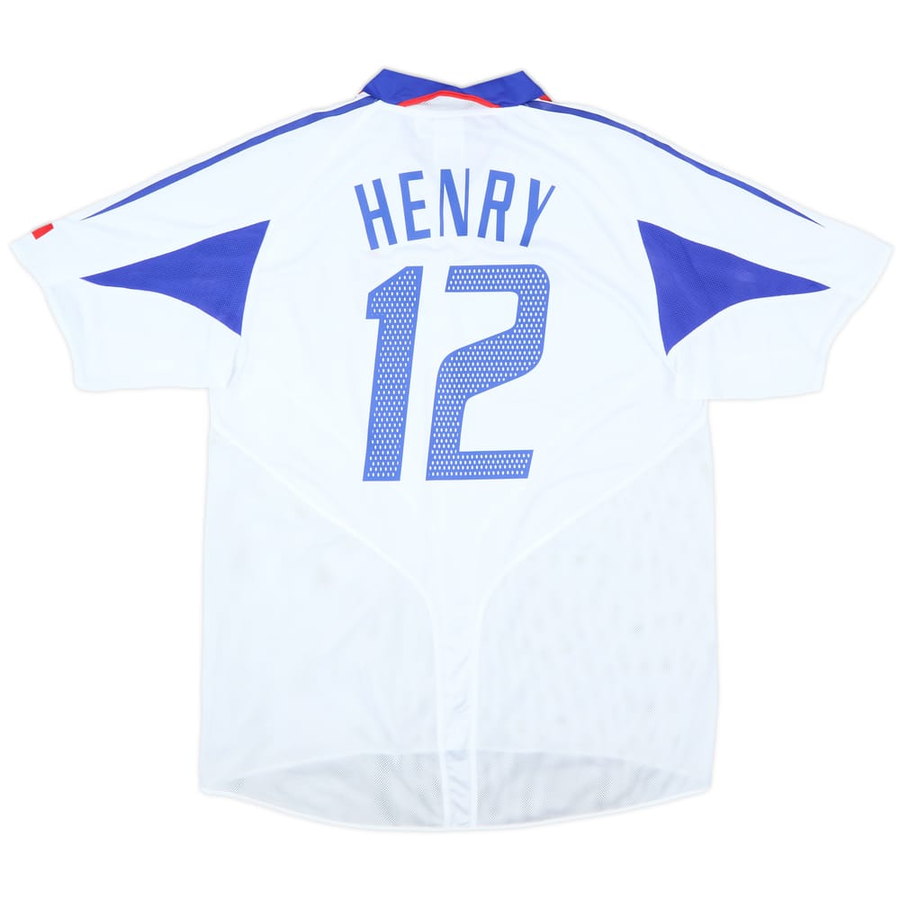 2004-06 France Away Shirt Henry #12 - 7/10 - (L)