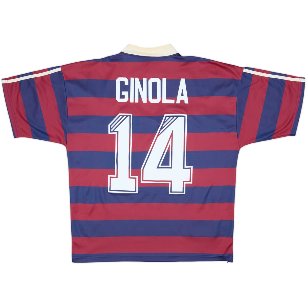 1995-96 Newcastle Away Shirt Ginola #14 - 7/10 - (M)