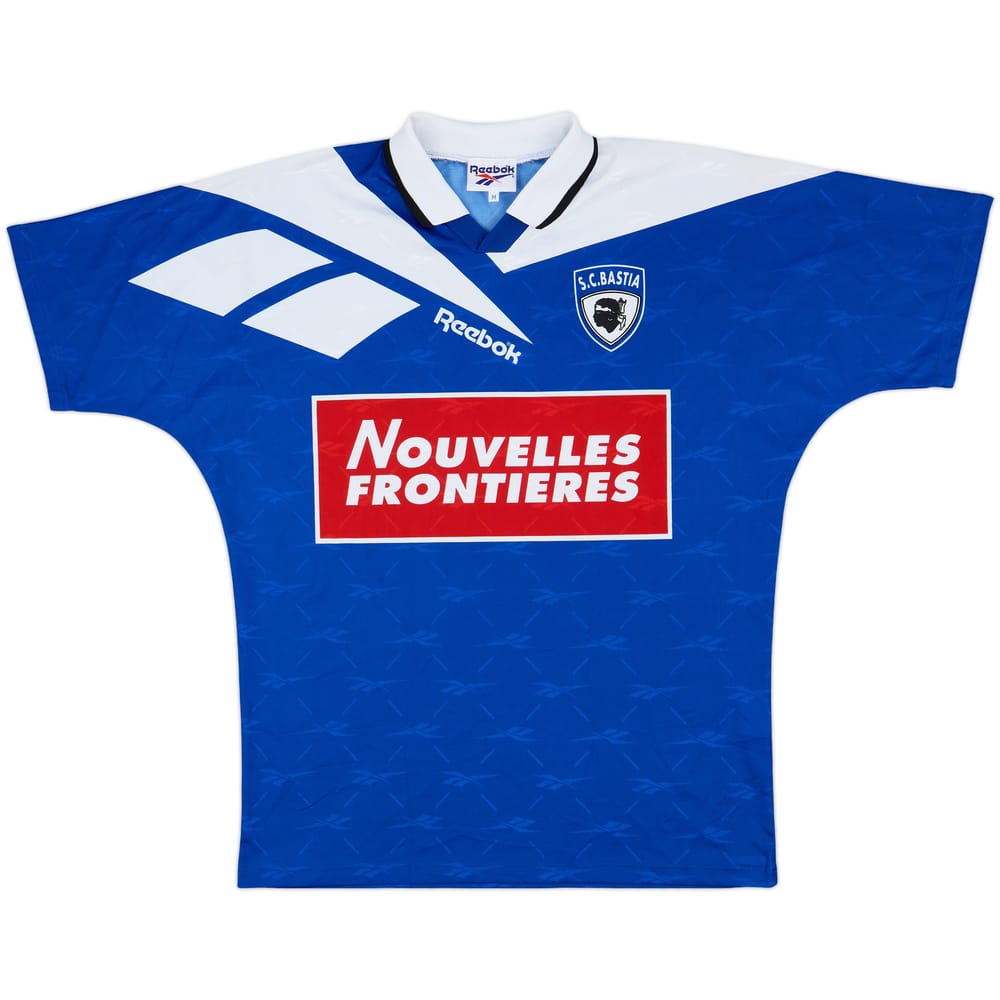 1995-96 Bastia Home Shirt - 9/10 - (M)