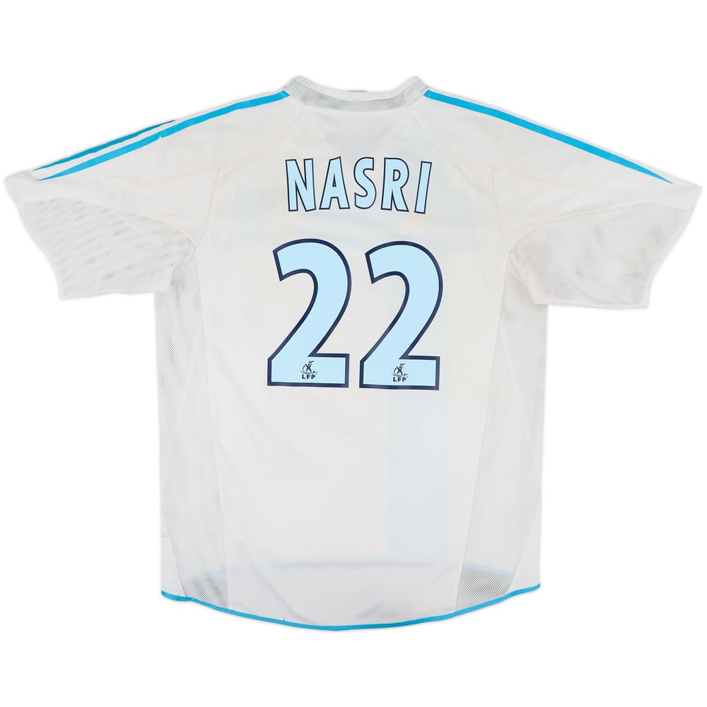 2004-05 Olympique Marseille Home Shirt Nasri #22 - 6/10 - (M)