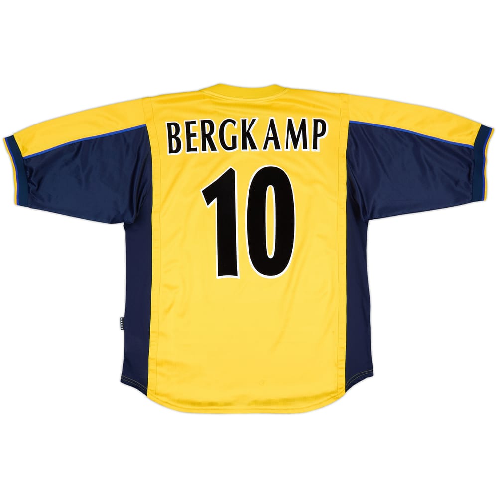 1999-01 Arsenal Away Shirt Bergkamp #10 - 8/10 - (L)