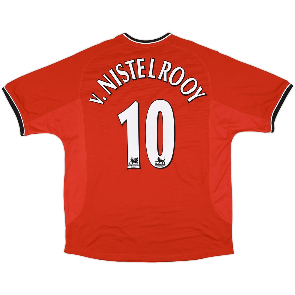 2000-02 Manchester United Home Shirt V.Nistelrooy #10 - 8/10 - (XL)