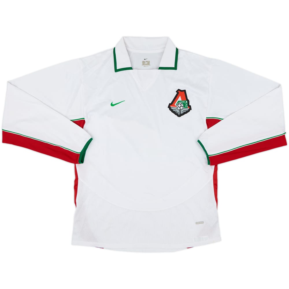 2004-05 Lokomotiv Moscow Away L/S Shirt - 8/10 - (M)