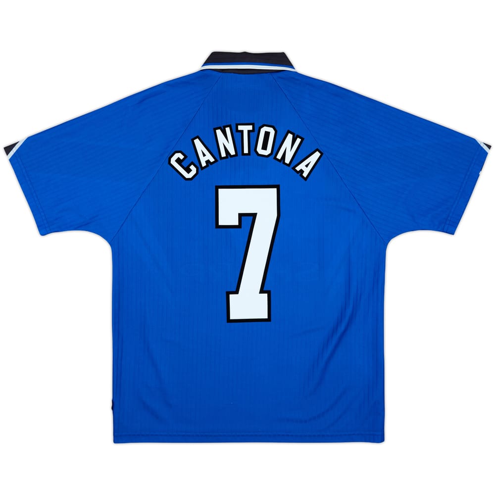 1996-98 Manchester United Third Shirt Cantona #7 - 9/10 - (M)