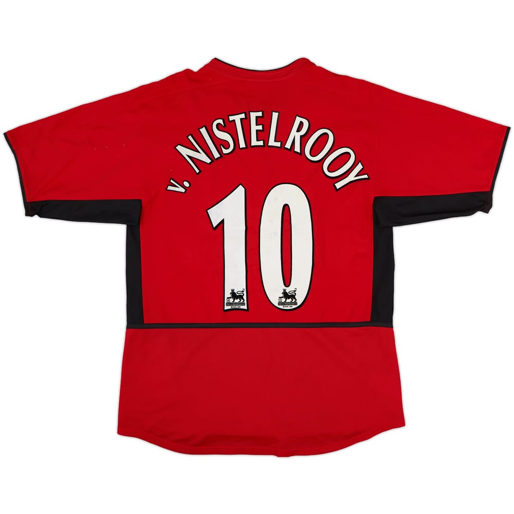2002-04 Manchester United Home Shirt v. Nistelrooy #10 (M)