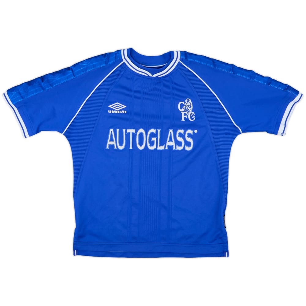 1999-01 Chelsea Home Shirt - 8/10 - (Y)