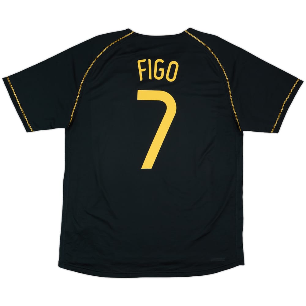 2006-07 Portugal Away Shirt Figo #7 - 8/10 - (XL)