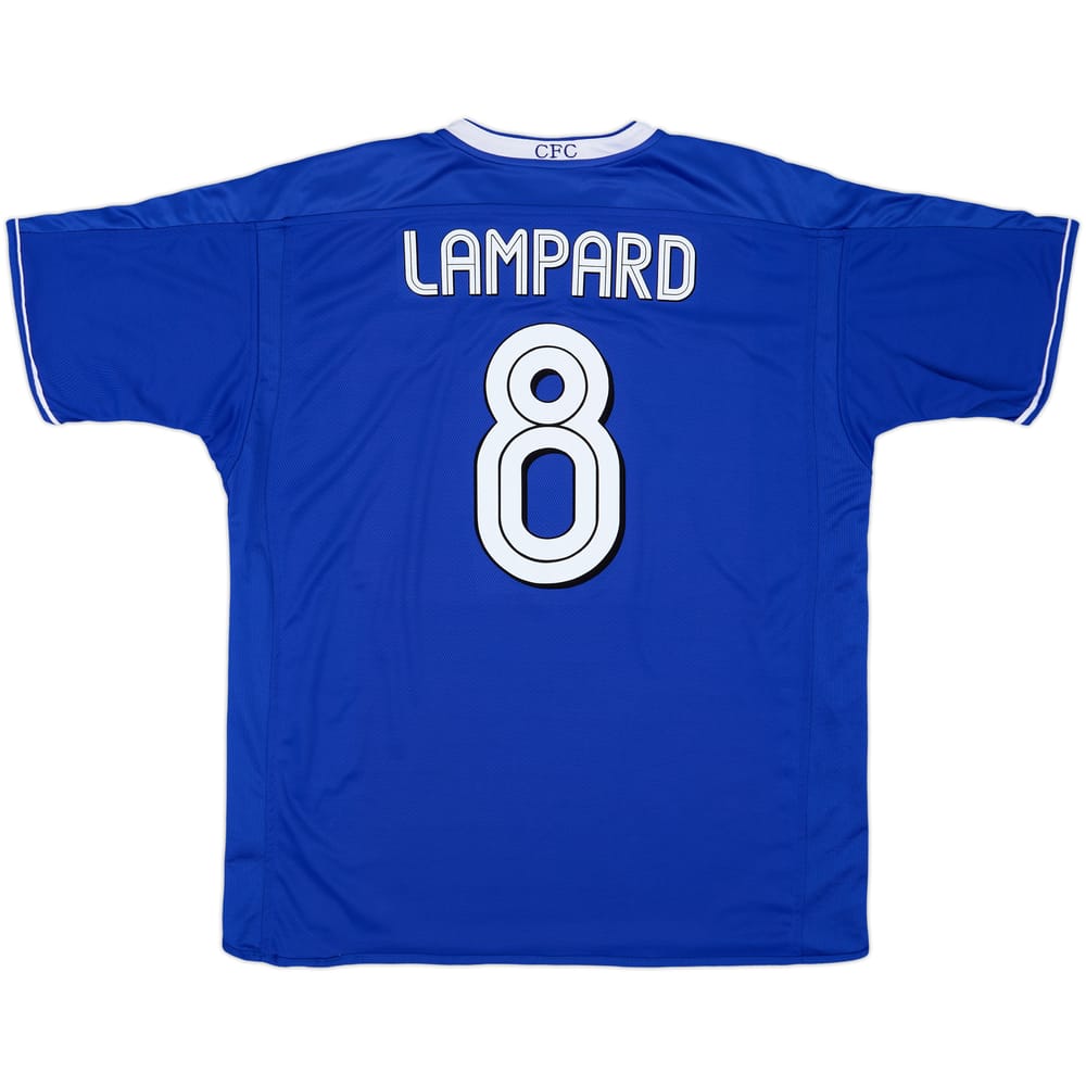 2003-05 Chelsea Home Shirt Lampard #8 - 10/10 - (XL)