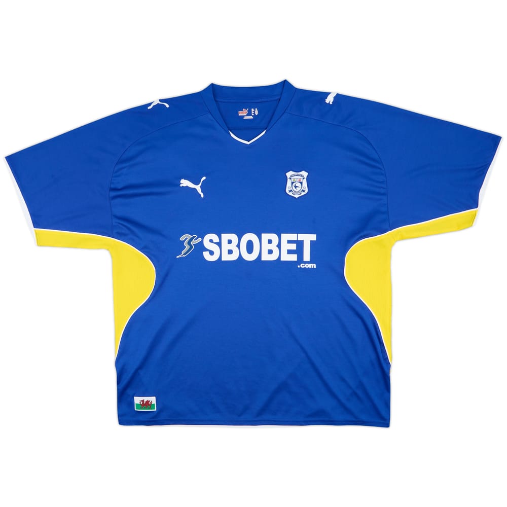 2009-10 Cardiff Home Shirt - 8/10 - (XL)