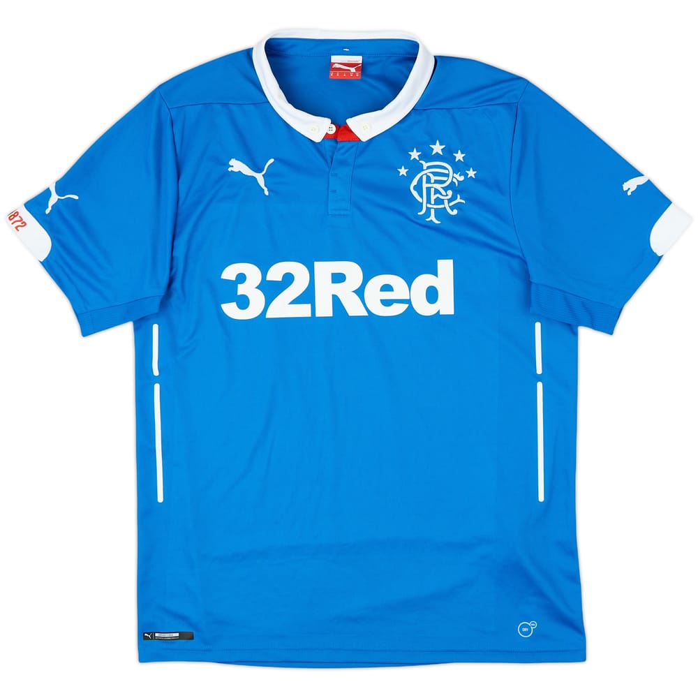 2014-15 Rangers Home Shirt - 9/10 - (M)