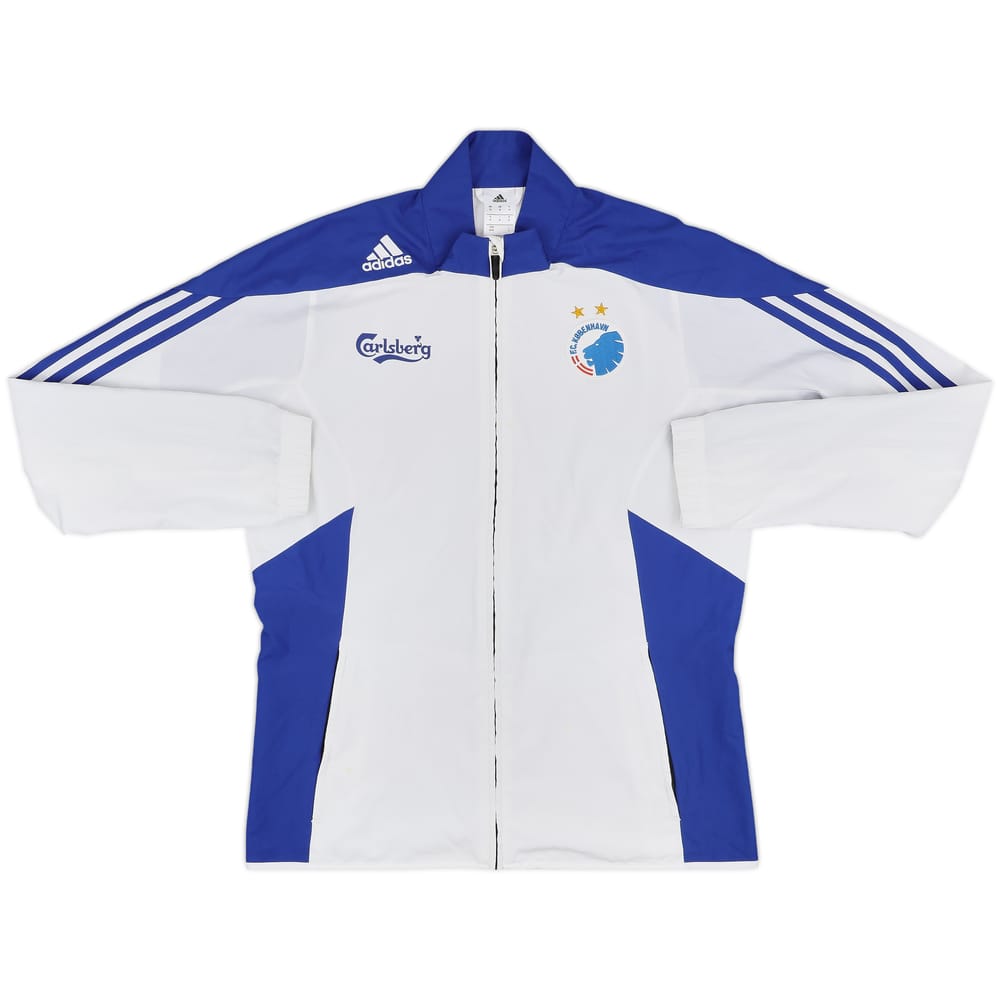 2015-16 FC Copenhagen adidas Track Jacket - 8/10 - (M)